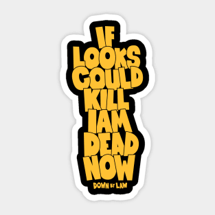 Down by Law Tribute - Roberto Benigni Quote - Jim Jarmusch Cult Movie Sticker